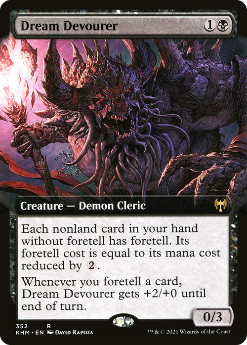 Dream Devourer (Extended Art) (KHM-352) - Kaldheim: (Extended Art)