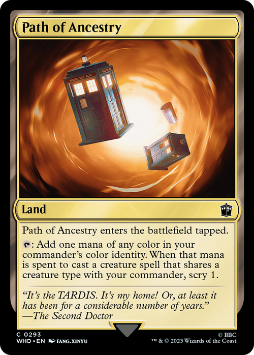 Path of Ancestry (WHO-293) - Doctor Who