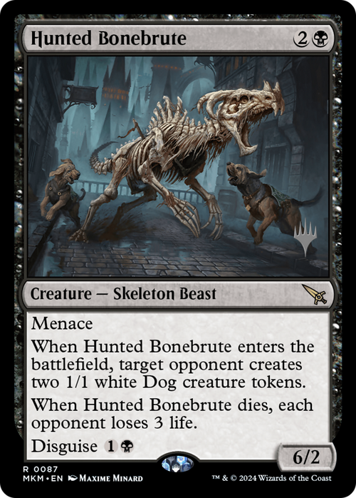Hunted Bonebrute (PPMKM-087) - Murders at Karlov Manor Promos