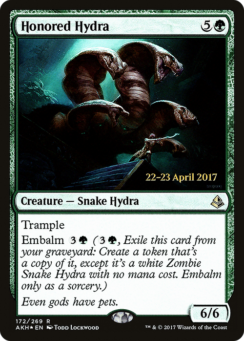 Honored Hydra (PRE-172S) - Amonkhet Promos Foil