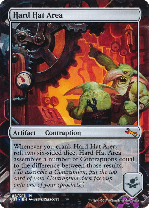 Hard Hat Area (UST-187) - Unstable (Borderless) Foil