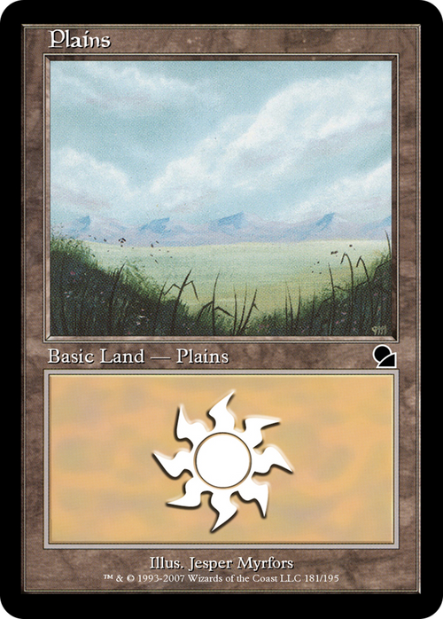 Plains (ME1-181) - Masters Edition Foil