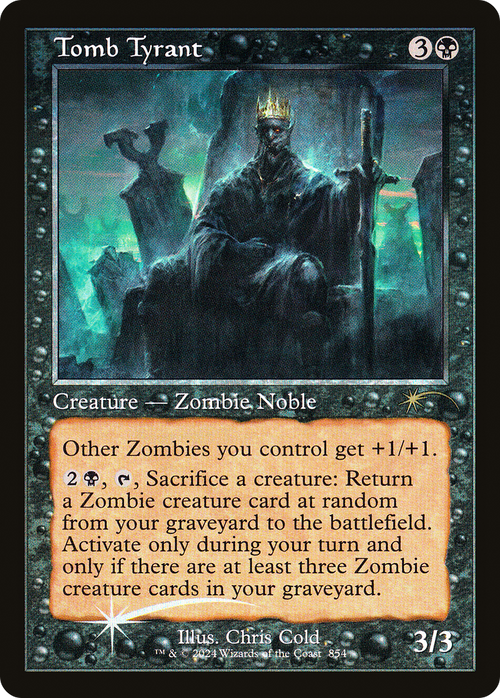 Tomb Tyrant (Retro Frame) (SLD-854) - Secret Lair Drop Foil