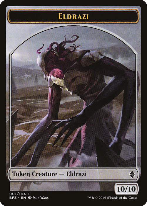 Eldrazi Token (BFZ-001) - Battle for Zendikar Tokens