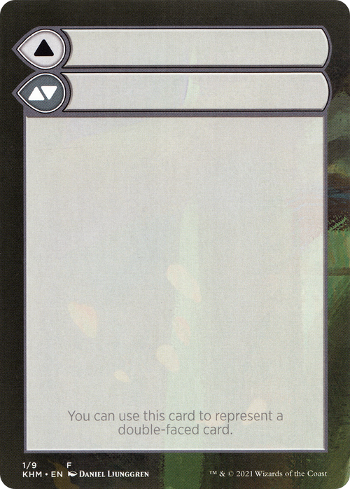 Double-Faced Substitute Card (SKHM-001) - Kaldheim Substitute Cards (Borderless)