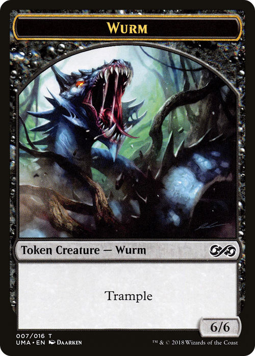 Wurm Token (UMA-007) - Ultimate Masters Tokens