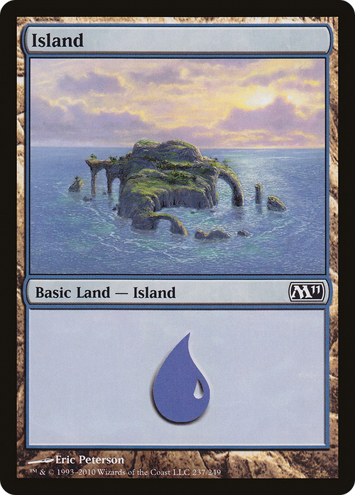 Island (237) (M11-237) - Magic 2011