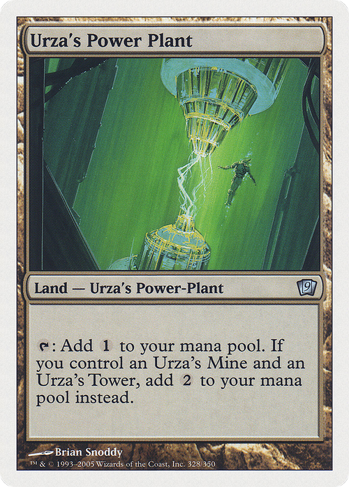 Urza's Power Plant (9ED-328) - 9th Edition Foil