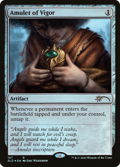 Amulet of Vigor (SLD-167) - Secret Lair Drop Foil