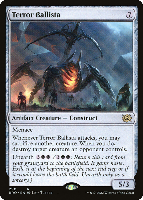 Terror Ballista (BRO-290) - The Brothers' War
