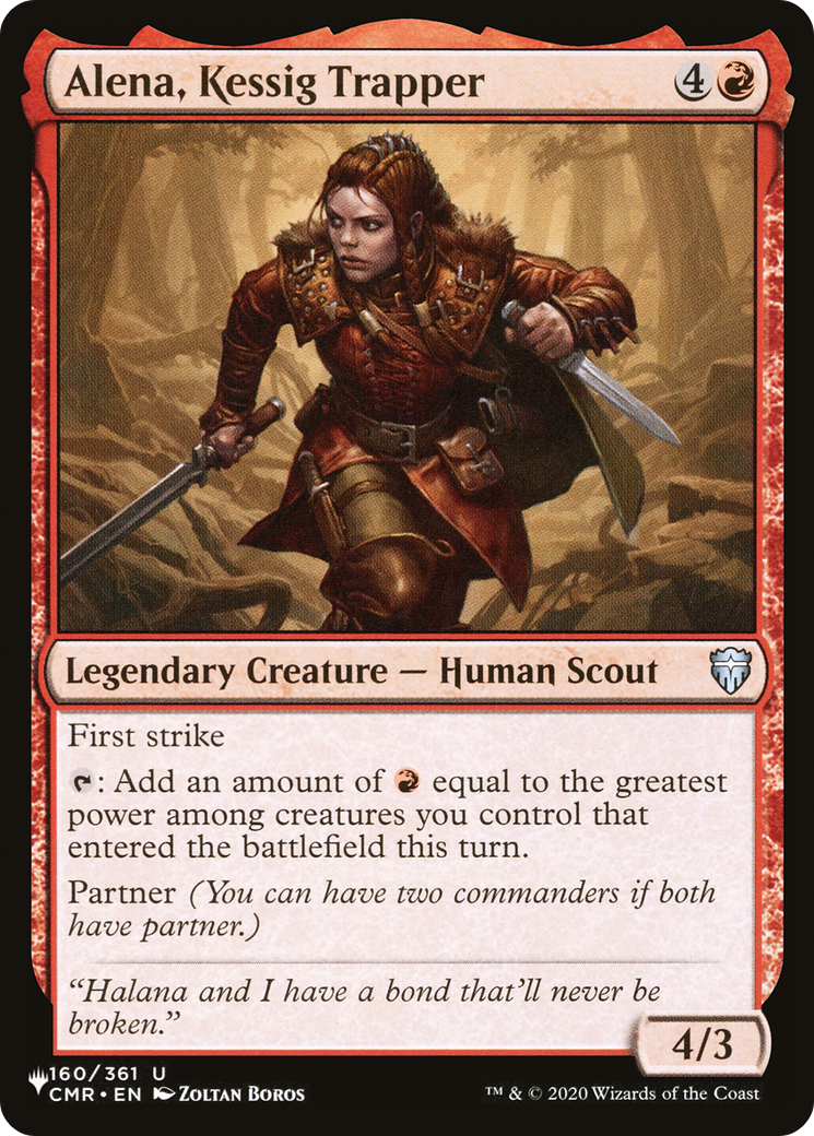 Alena, Kessig Trapper (LIST-CMR-160) - The List