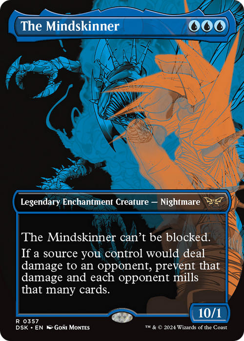 The Mindskinner (Showcase) (DSK-357) - Duskmourn: House of Horror (Borderless)