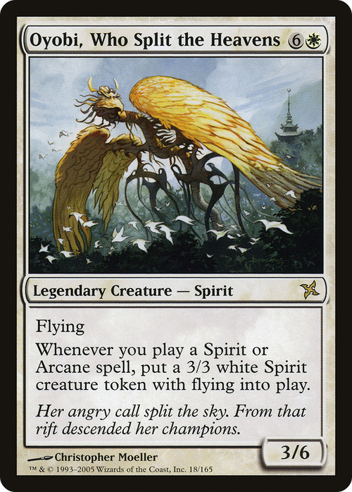 Oyobi, Who Split the Heavens (BOK-018) - Betrayers of Kamigawa Foil