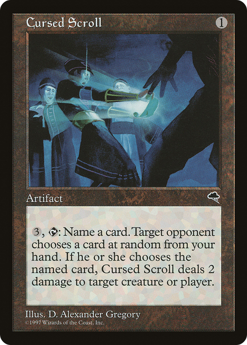 Cursed Scroll (TMP-281) - Tempest