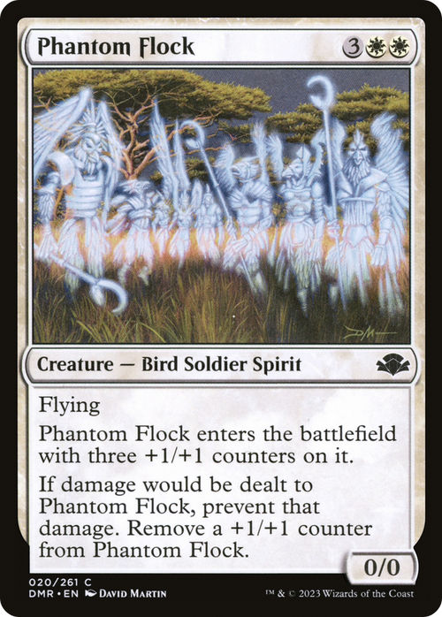 Phantom Flock (DMR-020) - Dominaria Remastered Foil