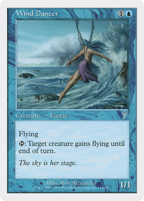 Wind Dancer (7ED-113) - 7th Edition Foil