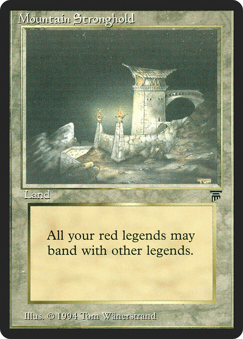 Mountain Stronghold (LEG-) - Legends