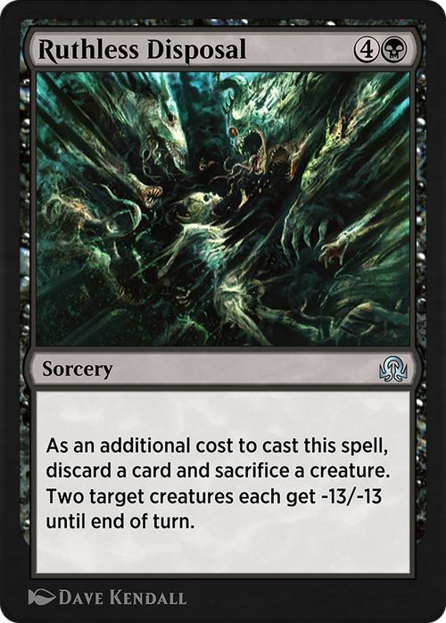 Ruthless Disposal (SIR-132) - Shadows over Innistrad Remastered