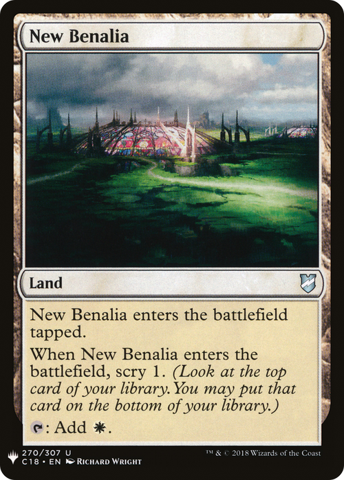 New Benalia (LIST-C18-270) - The List
