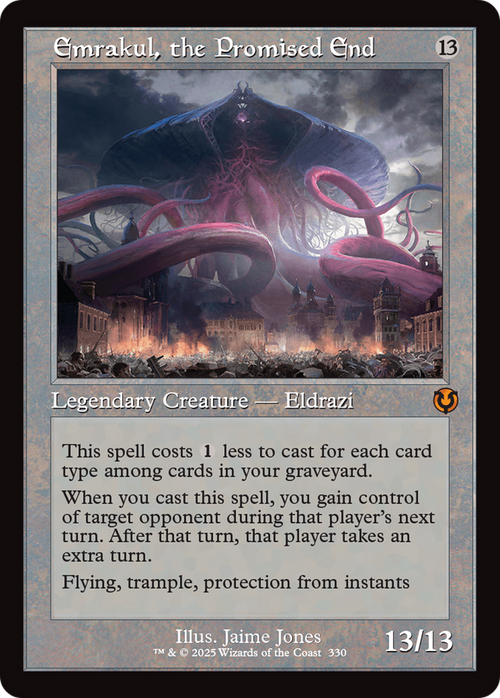Emrakul, the Promised End (Retro Frame) (INR-330) - Innistrad Remastered