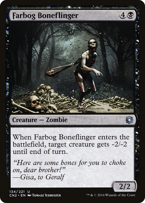 Farbog Boneflinger (CN2-134) - Conspiracy: Take the Crown Foil