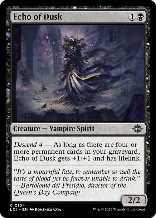 Echo of Dusk (LCI-104) - The Lost Caverns of Ixalan