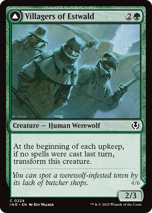 Villagers of Estwald (INR-224) - Innistrad Remastered Foil
