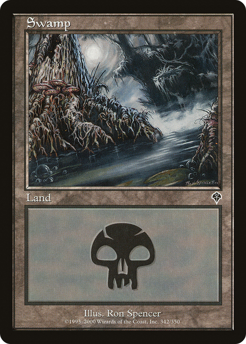Swamp (342) (INV-342) - Invasion Foil