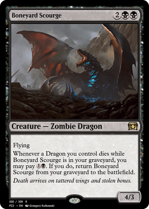 Boneyard Scourge (PZ2-65687) - Treasure Chest Foil