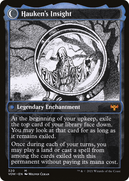 Jacob Hauken, Inspector (Showcase) (VOW-320) - Innistrad: Crimson Vow: (Showcase, Double Faced Transform) Foil