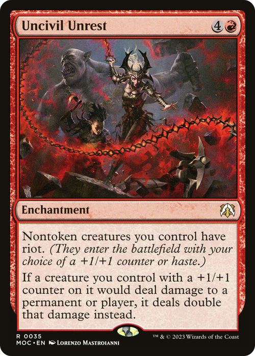 Uncivil Unrest (MOC-035) - March of the Machine Commander