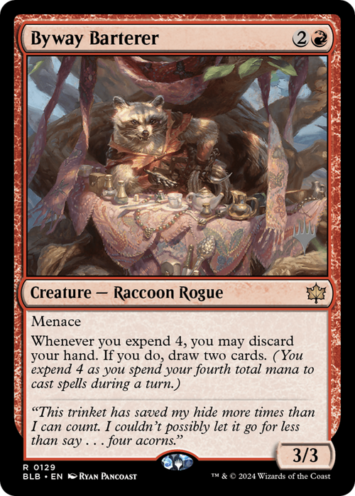 Byway Barterer (PPBLB-129) - Bloomburrow Promos Foil