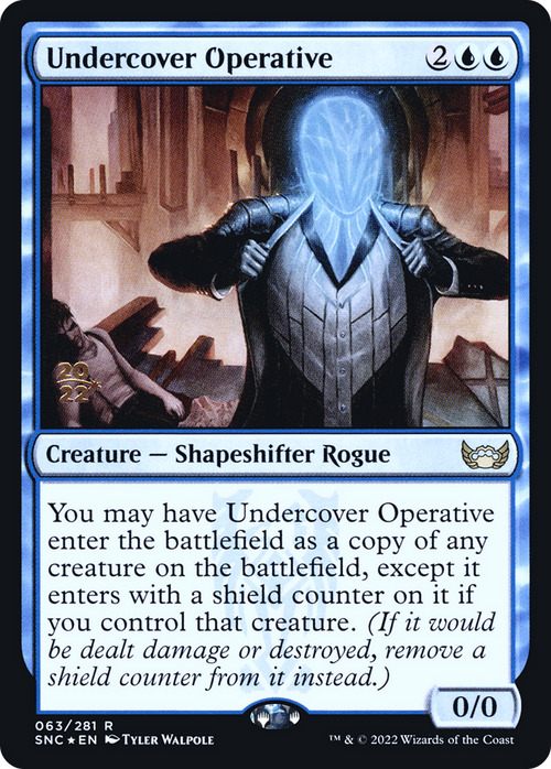 Undercover Operative (PRE-063) - Streets of New Capenna Promos Foil
