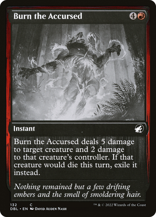 Burn the Accursed (DBL-132) - Innistrad: Double Feature