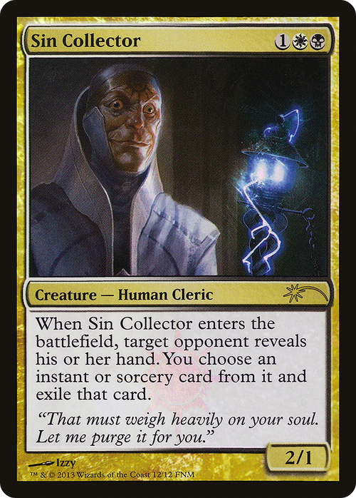 Sin Collector (FNM-012) - Friday Night Magic 2013 Foil