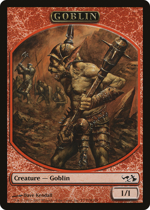 Goblin Token (EVG-0T3) - Duel Decks: Elves vs. Goblins Tokens