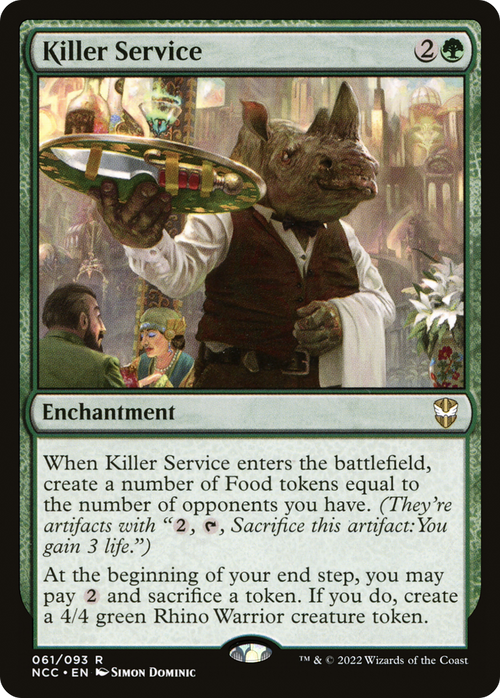 Killer Service (NCC-061) - New Capenna Commander