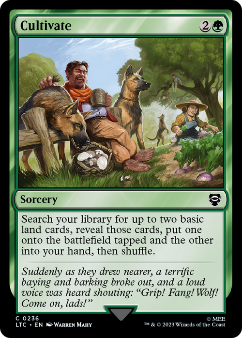 Cultivate (LTC-236) - Tales of Middle-earth Commander