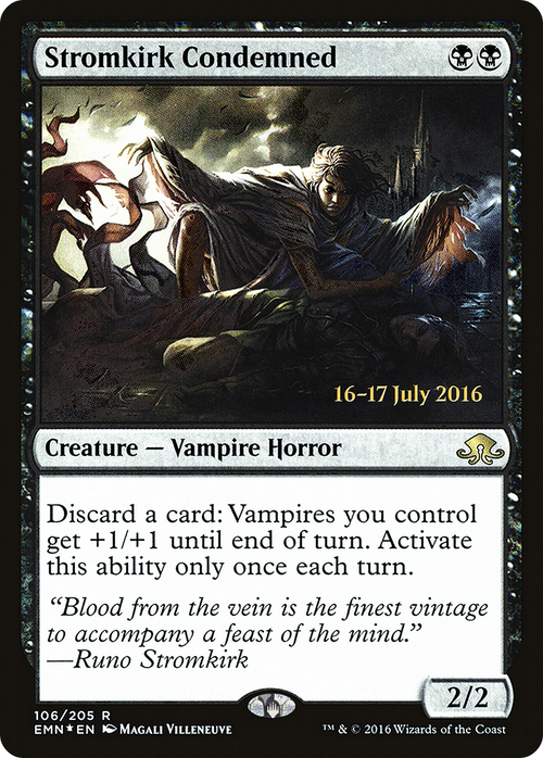 Stromkirk Condemned (PRE-106S) - Eldritch Moon Promos Foil