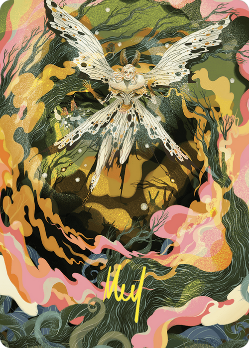 Greater Auramancy // Greater Auramancy (AWOE-061) - Wilds of Eldraine Art Series (Borderless)