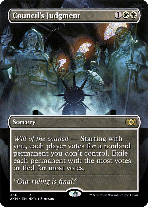 Council's Judgment (Borderless) (2XM-336) - Double Masters (Borderless)