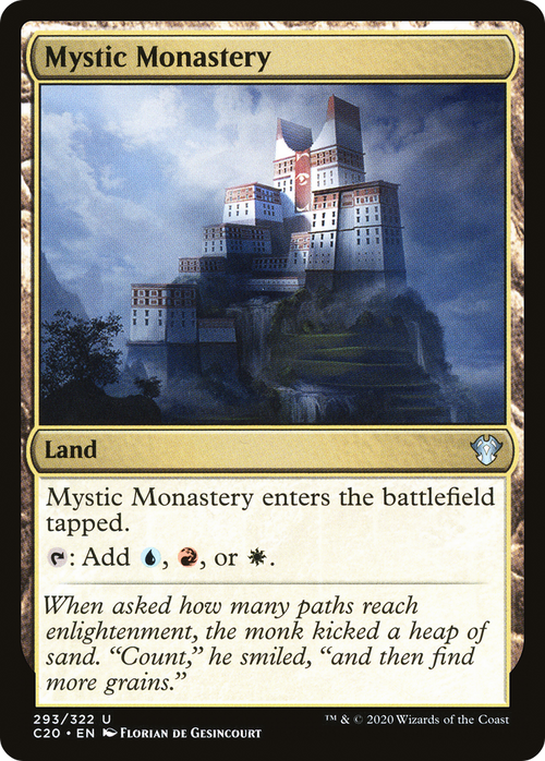 Mystic Monastery (C20-293) - Commander 2020