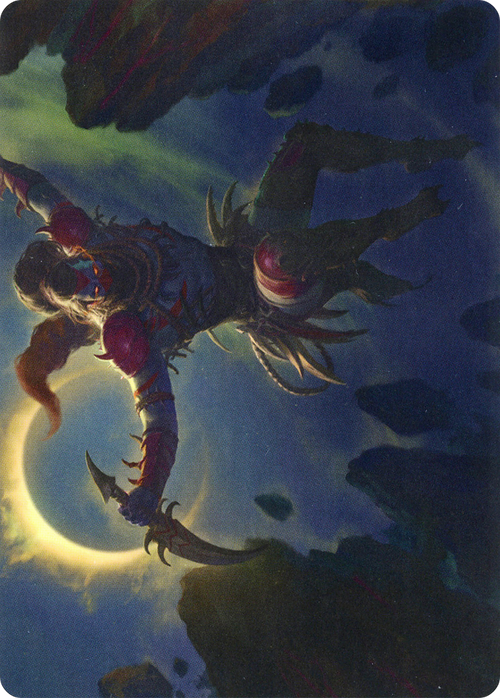 Nighthawk Scavenger // Nighthawk Scavenger (AZNR-058) - Zendikar Rising Art Series (Borderless) Foil
