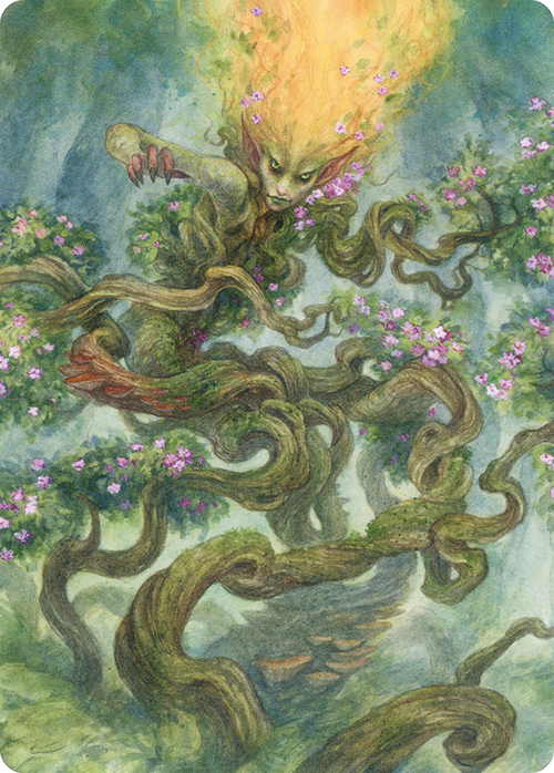 Titania, Protector of Argoth // Titania, Protector of Argoth (AMH2-043) - Modern Horizons 2 Art Series (Borderless)