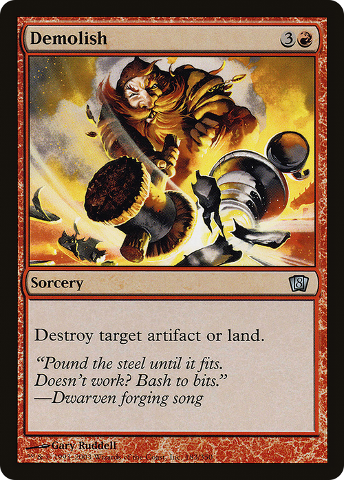 Demolish (8ED-183) - 8th Edition