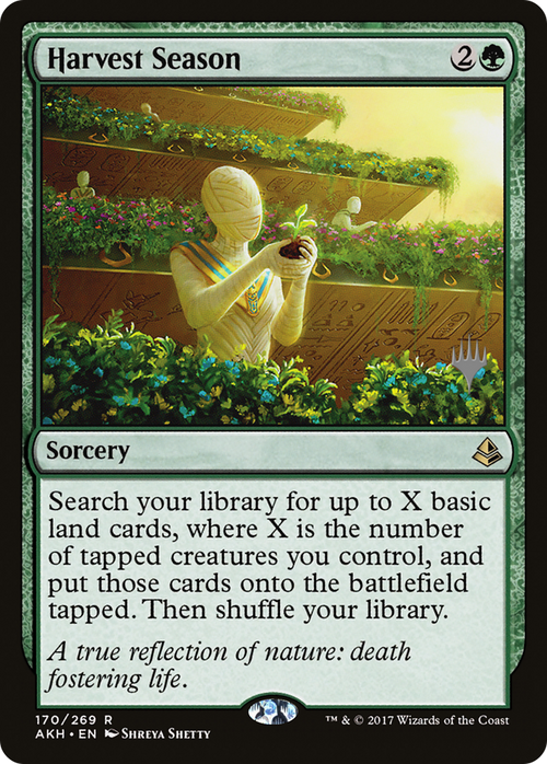 Harvest Season (PPM21-170P) - Amonkhet Promos