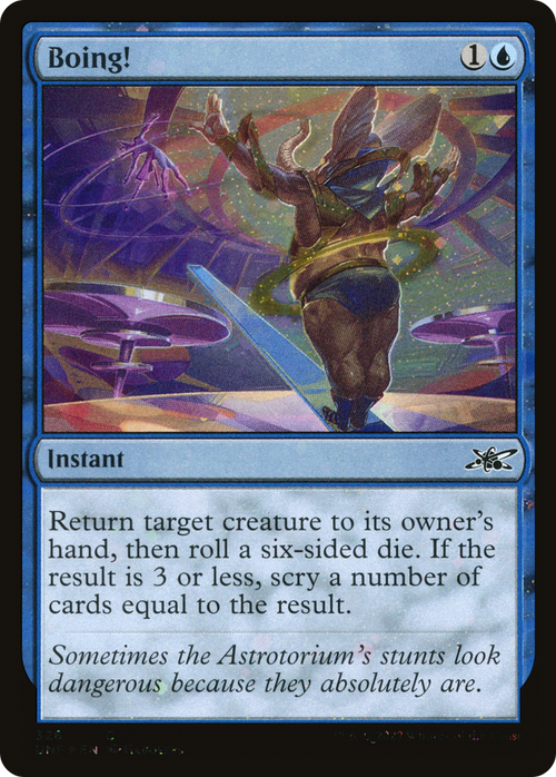Boing! (Galaxy Foil) (UNF-326) - Unfinity Foil