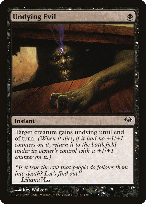 Undying Evil (DKA-077) - Dark Ascension