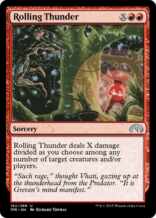 Rolling Thunder (TPR-152) - Tempest Remastered Foil