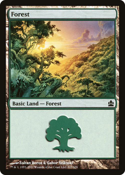 Forest (317) (CMD-317) - Commander 2011